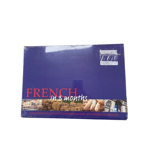 DK French in 3 Months CD Language Course Sealed SKU 1646 - Picture 1 of 3